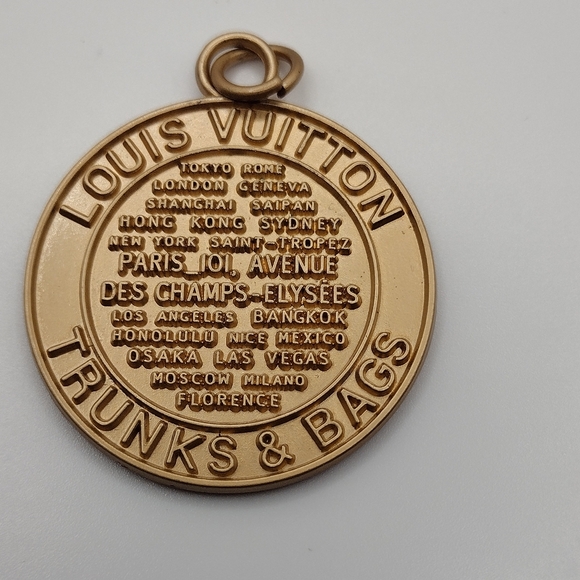 Louis Vuitton Trunks and Bags Charm Gold Color - Picture 3 of 7